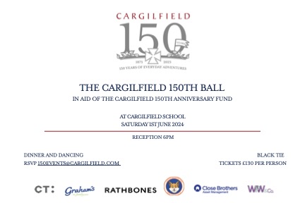 150th Ball Invitation