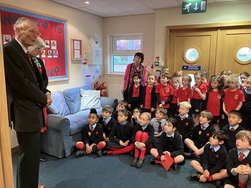 Mr Tim Sale Inauguration of the Pre Prep Sale Science & Technology Hub 18OCT