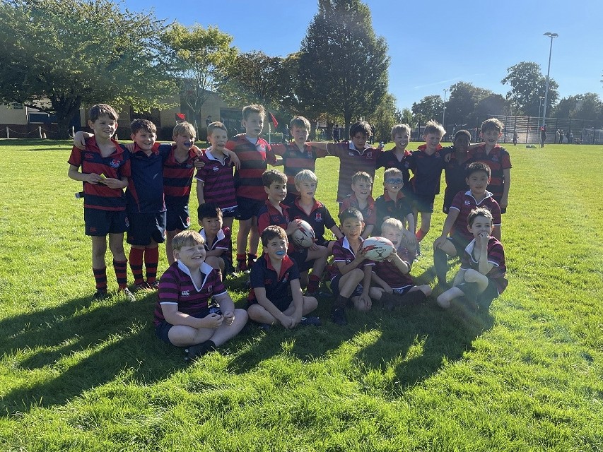 U9 rugby with Fettes