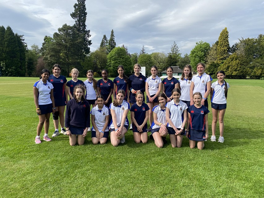 Under 13 girls cricket vs Strath