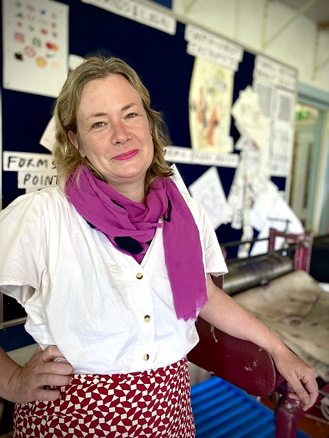 Head of Art Ms Alexa Hare Col