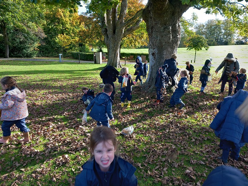 Leaf fight