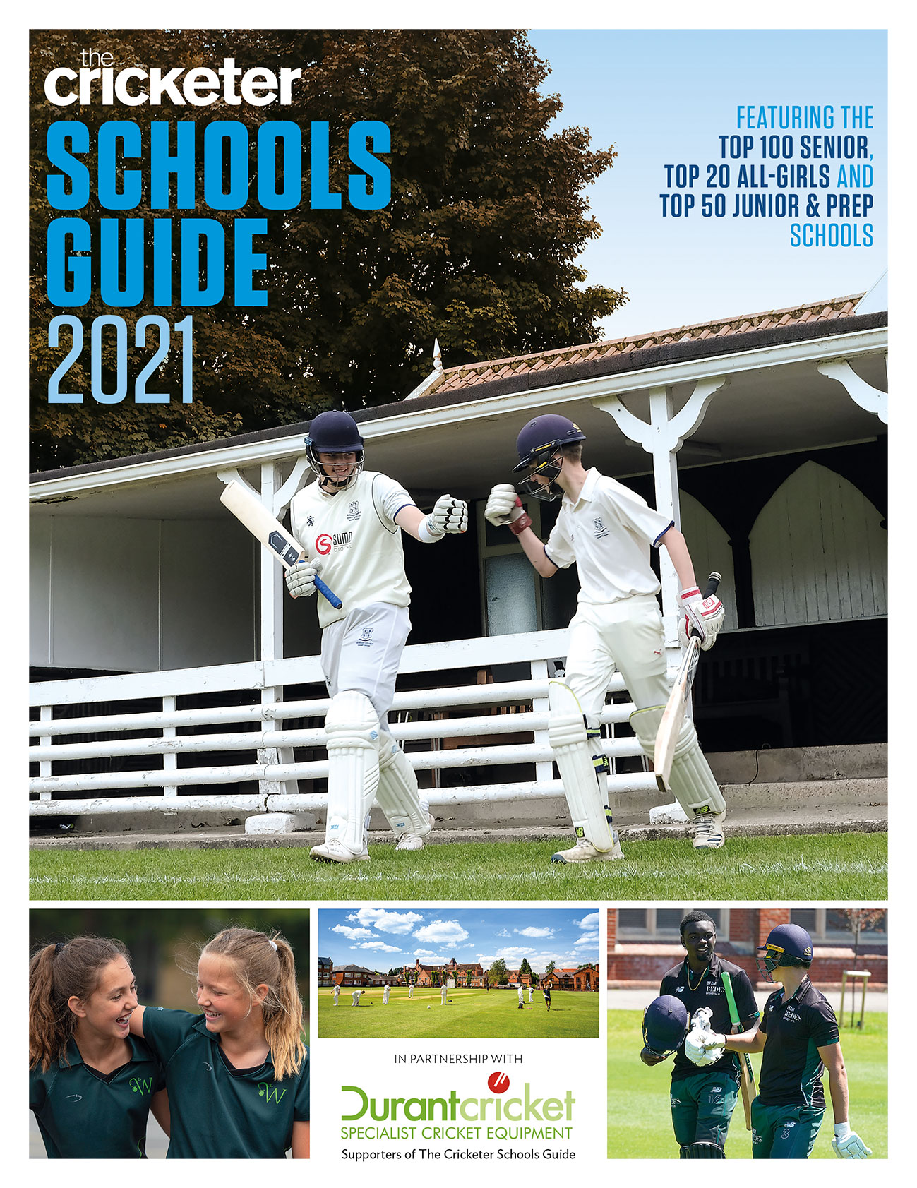 The Cricketer Schools Guide 2021 cover